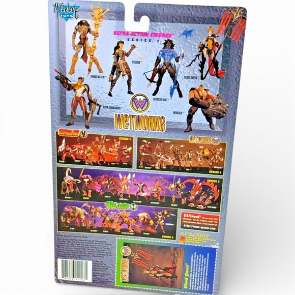 Wetworks Blood Queen Ultra-Action Figure McFarlane Toys 1990s Series 2 New Rare - Picture 4 of 5